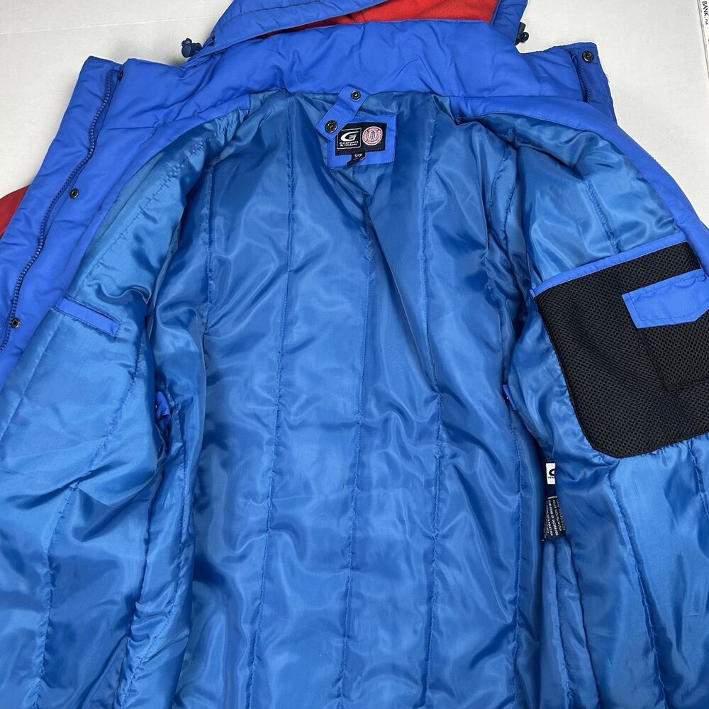 Kansas Jayhawks 3-in-1 Jacket Y2K Vibe NCAA Carl Banks G-III Reversible Vest - Picture 10 of 16